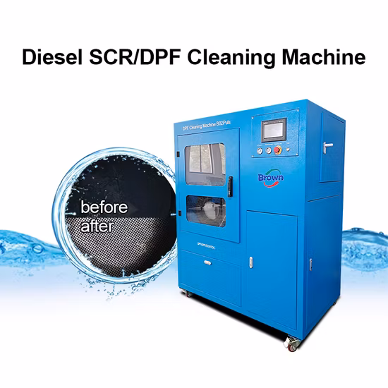 SCR, DPF, Doc, Catalyst, Diesel Particulate Filter Cleaning Machine for Heavy Duty Truck