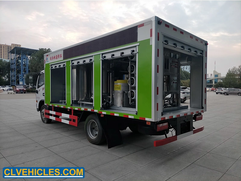 Mobile RO Filter Pure Drinking Water Filtration Purification Truck